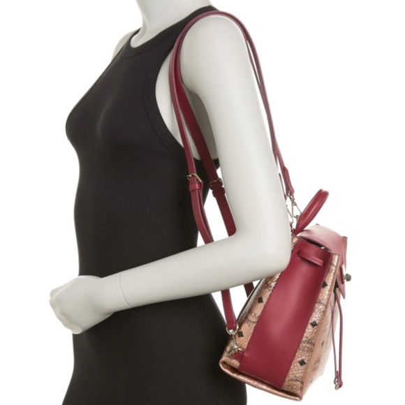 MCM Soft Metalic Rose ? backpack main image 13
